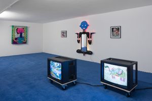 Exhibition view: Moki Cherry, _Here and Now_, Institute of Contemporary Arts, London (31 May–3 September 2023). Courtesy the Cherry Archive, Estate of Moke Cherry.